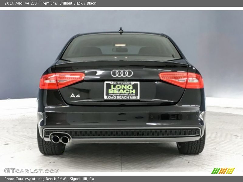 Brilliant Black / Black 2016 Audi A4 2.0T Premium