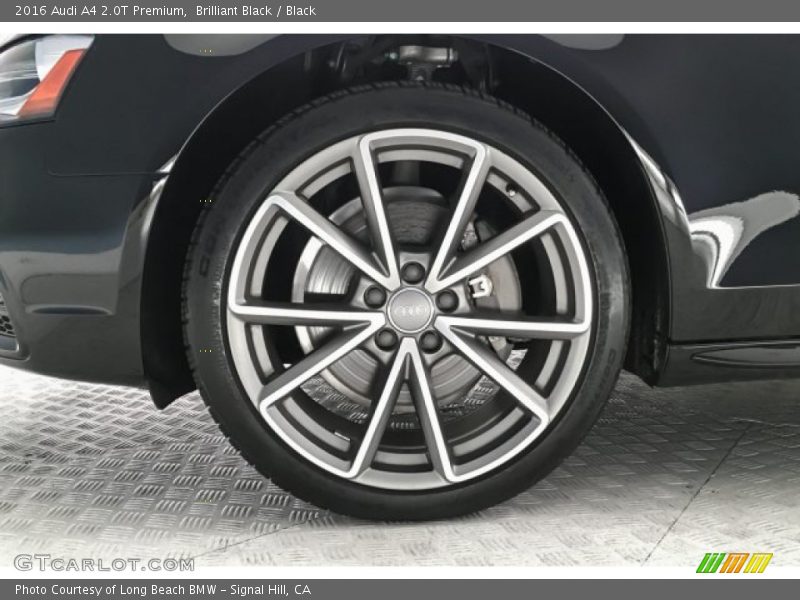 Brilliant Black / Black 2016 Audi A4 2.0T Premium