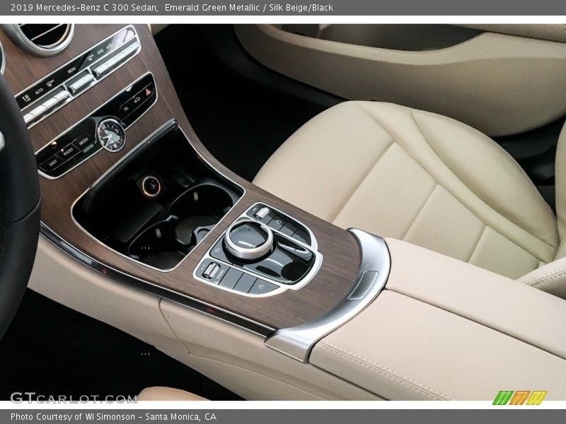 Emerald Green Metallic / Silk Beige/Black 2019 Mercedes-Benz C 300 Sedan