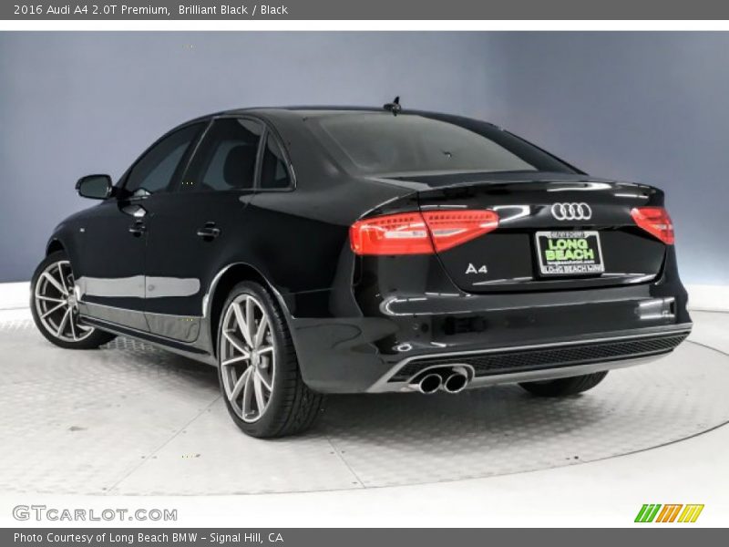 Brilliant Black / Black 2016 Audi A4 2.0T Premium