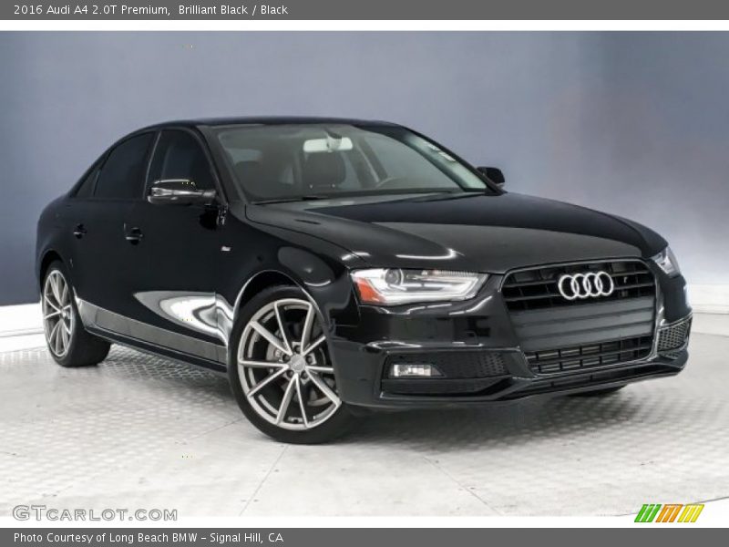 Brilliant Black / Black 2016 Audi A4 2.0T Premium