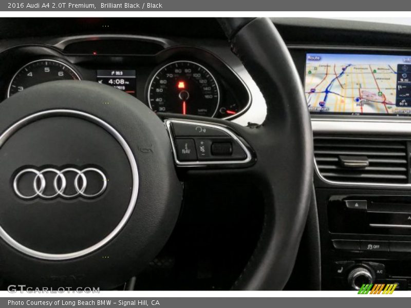 Brilliant Black / Black 2016 Audi A4 2.0T Premium