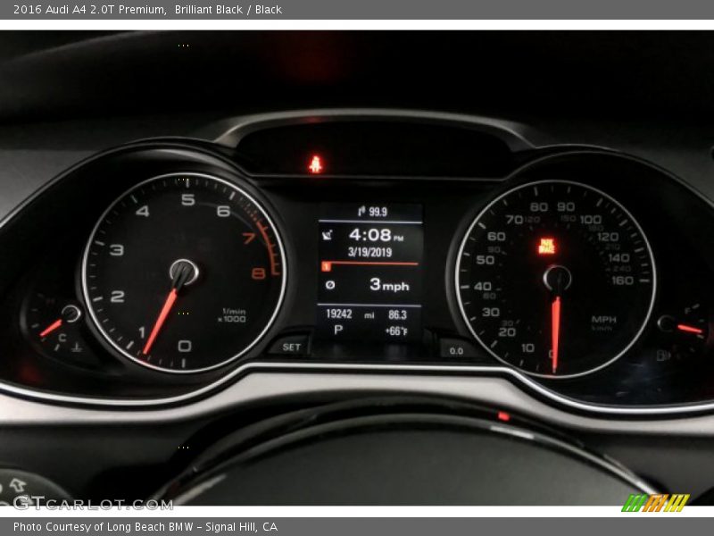 Brilliant Black / Black 2016 Audi A4 2.0T Premium