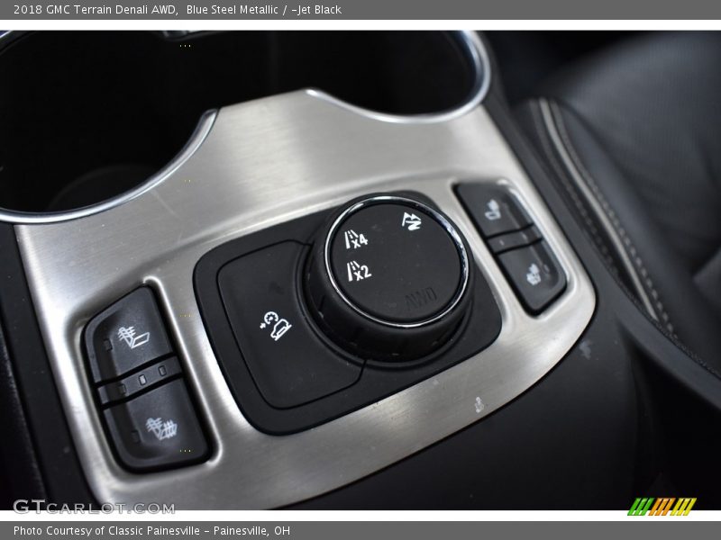 Blue Steel Metallic / ­Jet Black 2018 GMC Terrain Denali AWD