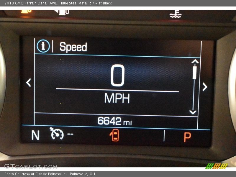 Blue Steel Metallic / ­Jet Black 2018 GMC Terrain Denali AWD