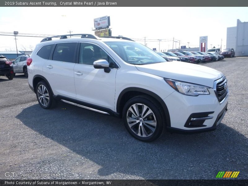 Crystal White Pearl / Java Brown 2019 Subaru Ascent Touring
