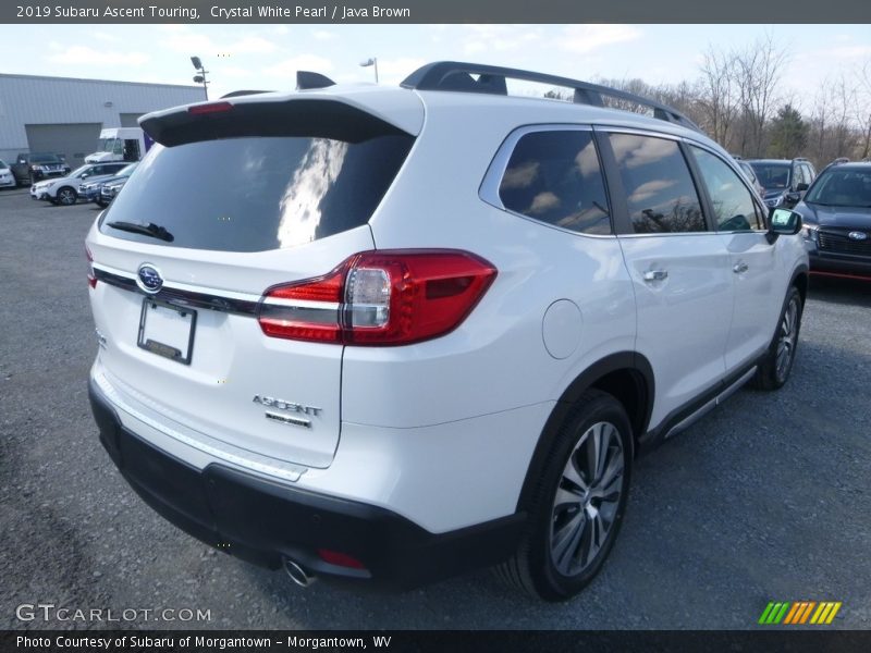 Crystal White Pearl / Java Brown 2019 Subaru Ascent Touring