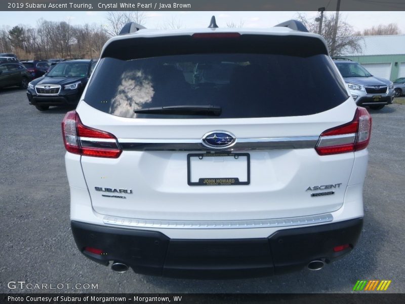 Crystal White Pearl / Java Brown 2019 Subaru Ascent Touring