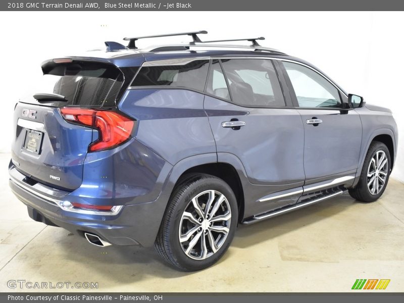 Blue Steel Metallic / ­Jet Black 2018 GMC Terrain Denali AWD