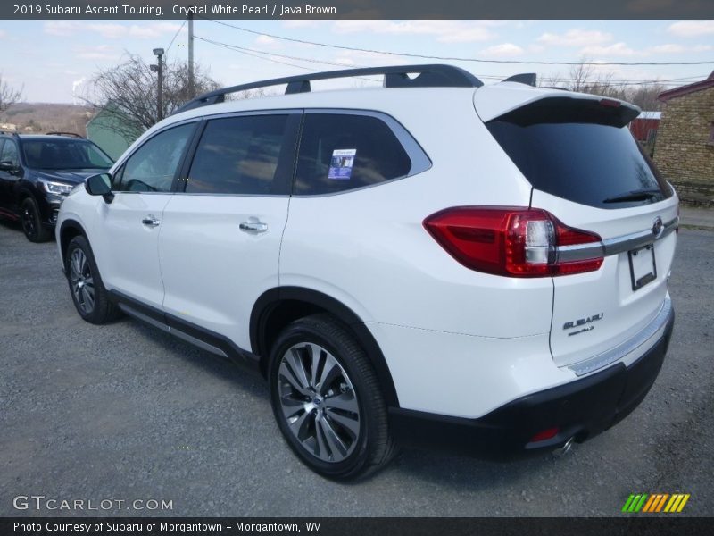 Crystal White Pearl / Java Brown 2019 Subaru Ascent Touring