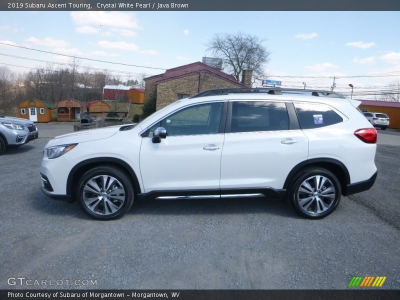 Crystal White Pearl / Java Brown 2019 Subaru Ascent Touring