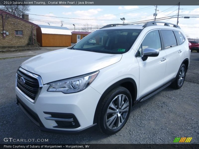 Crystal White Pearl / Java Brown 2019 Subaru Ascent Touring