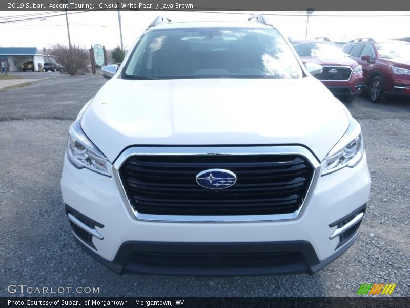 Crystal White Pearl / Java Brown 2019 Subaru Ascent Touring