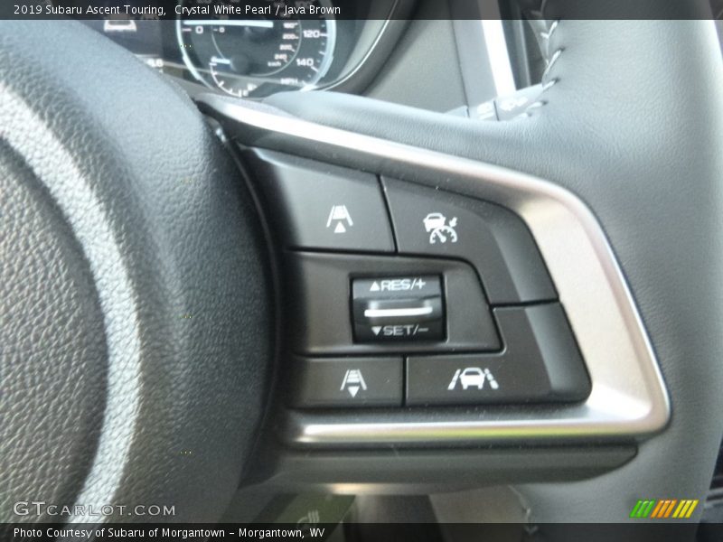 Crystal White Pearl / Java Brown 2019 Subaru Ascent Touring