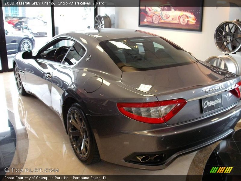 Grigio Alfieri (Silver) / Nero 2008 Maserati GranTurismo