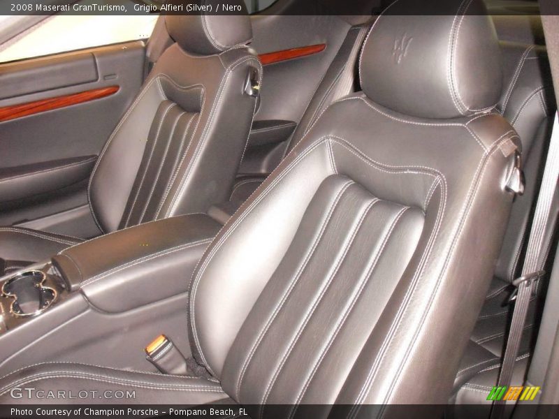 Grigio Alfieri (Silver) / Nero 2008 Maserati GranTurismo
