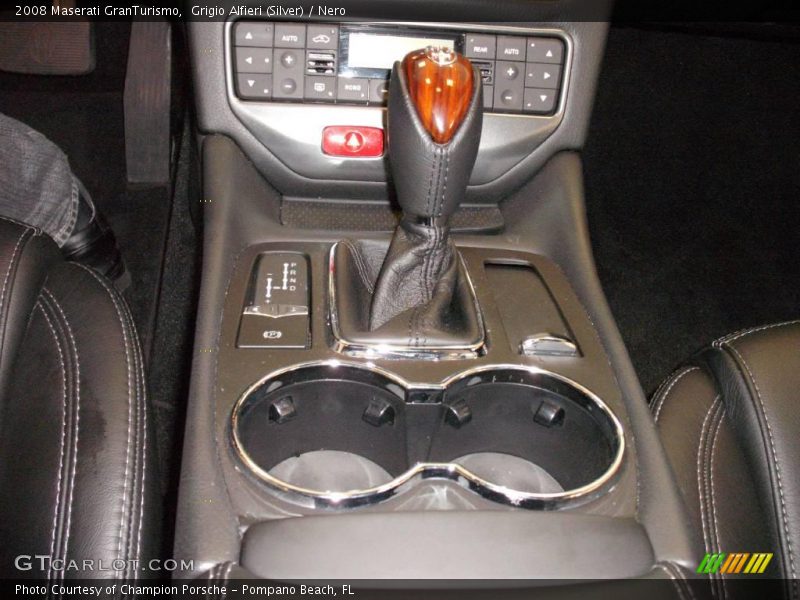 Grigio Alfieri (Silver) / Nero 2008 Maserati GranTurismo