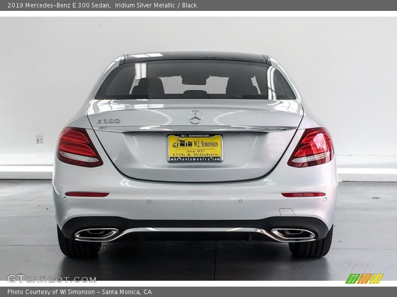 Iridium Silver Metallic / Black 2019 Mercedes-Benz E 300 Sedan