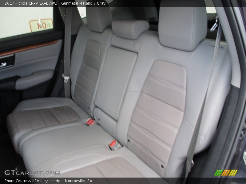 Gunmetal Metallic / Gray 2017 Honda CR-V EX-L AWD