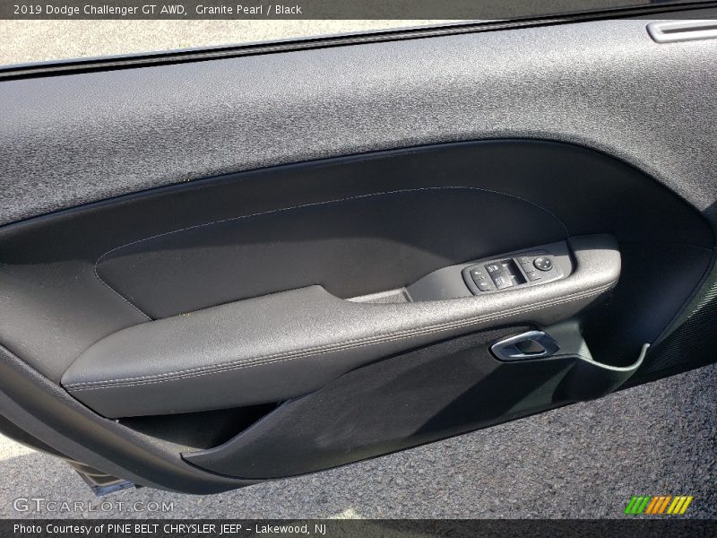 Granite Pearl / Black 2019 Dodge Challenger GT AWD