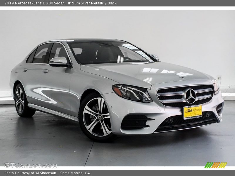 Iridium Silver Metallic / Black 2019 Mercedes-Benz E 300 Sedan
