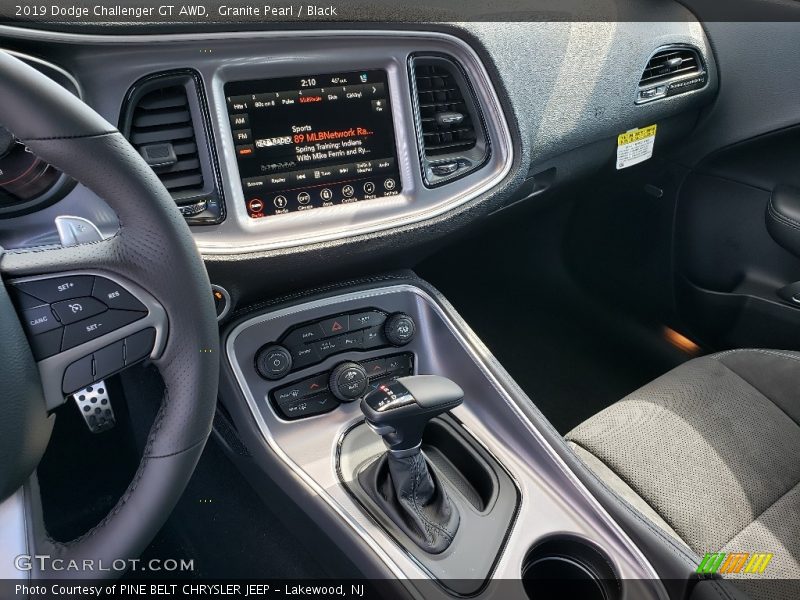 Granite Pearl / Black 2019 Dodge Challenger GT AWD