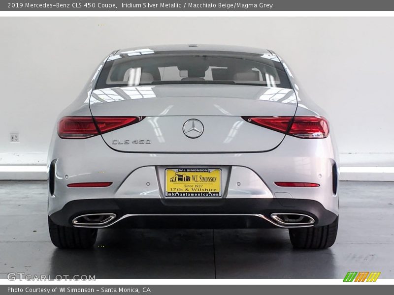 Iridium Silver Metallic / Macchiato Beige/Magma Grey 2019 Mercedes-Benz CLS 450 Coupe