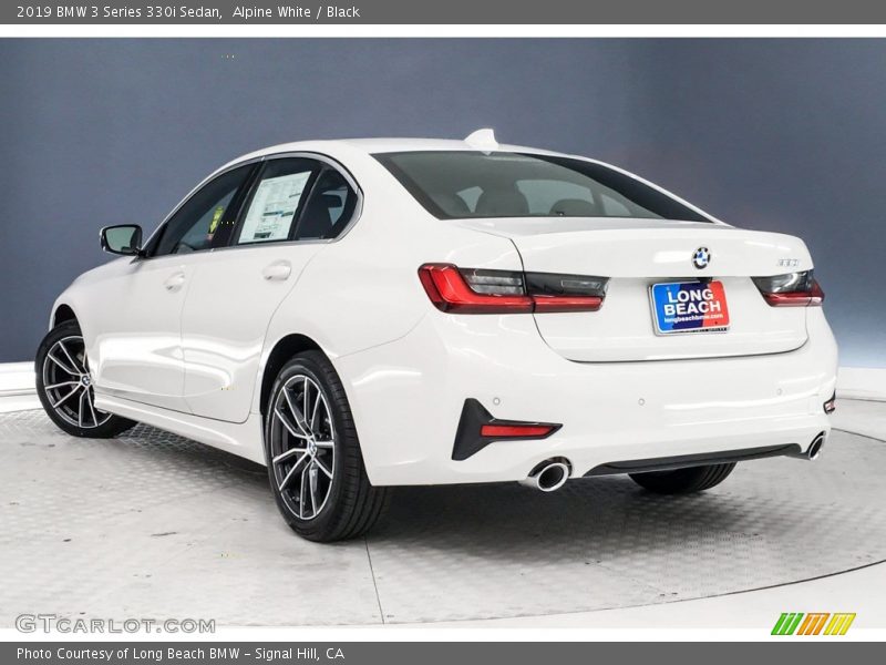 Alpine White / Black 2019 BMW 3 Series 330i Sedan