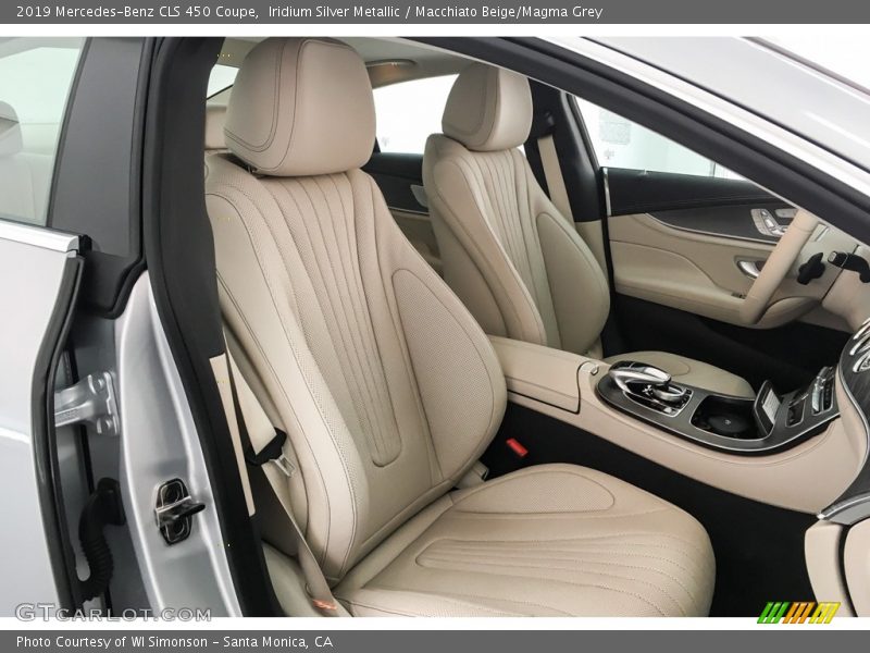 Iridium Silver Metallic / Macchiato Beige/Magma Grey 2019 Mercedes-Benz CLS 450 Coupe