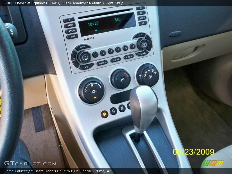 Black Amethyst Metallic / Light Gray 2006 Chevrolet Equinox LT AWD