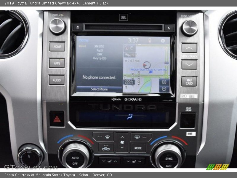 Cement / Black 2019 Toyota Tundra Limited CrewMax 4x4