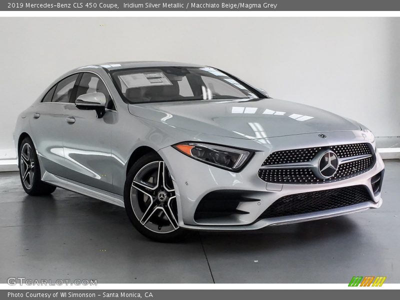 Iridium Silver Metallic / Macchiato Beige/Magma Grey 2019 Mercedes-Benz CLS 450 Coupe