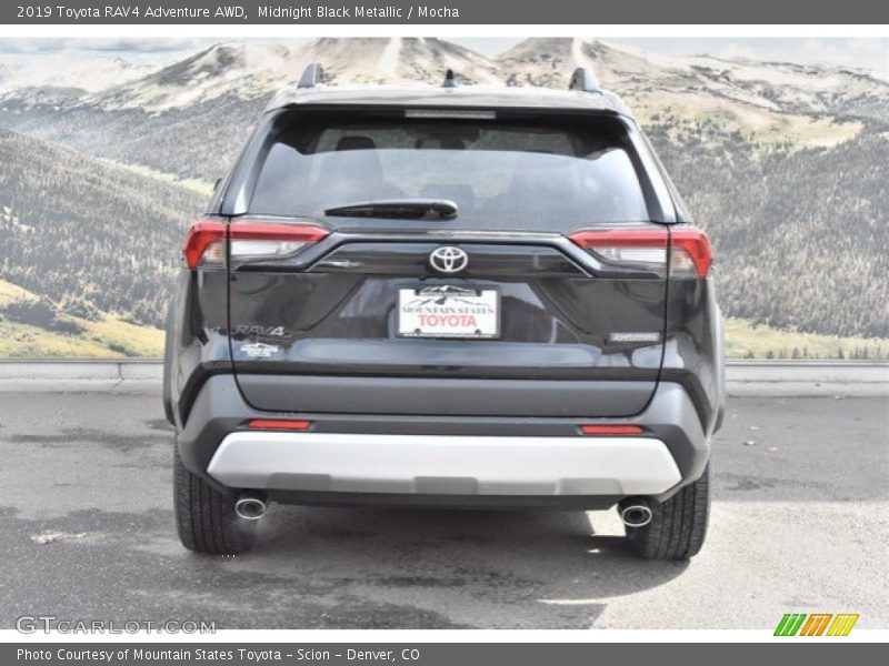 Midnight Black Metallic / Mocha 2019 Toyota RAV4 Adventure AWD