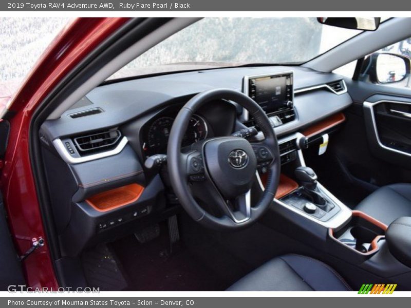 Ruby Flare Pearl / Black 2019 Toyota RAV4 Adventure AWD