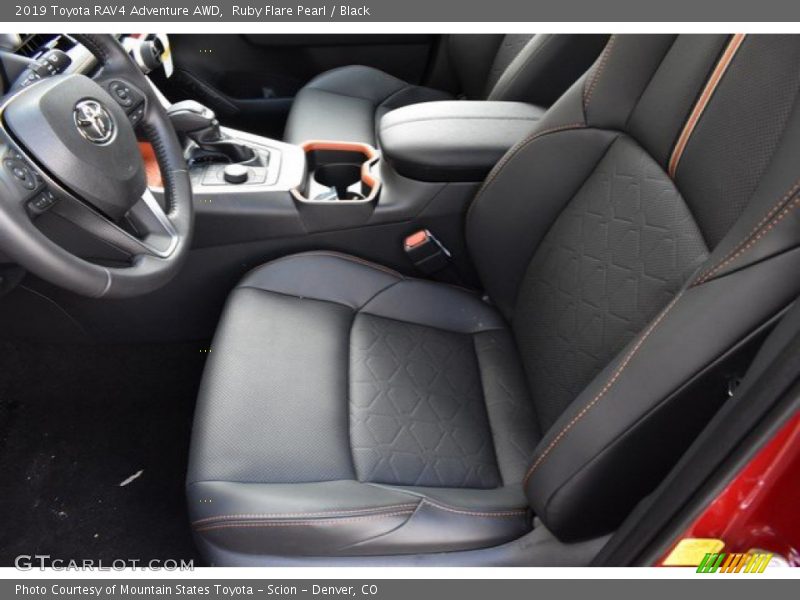 Ruby Flare Pearl / Black 2019 Toyota RAV4 Adventure AWD