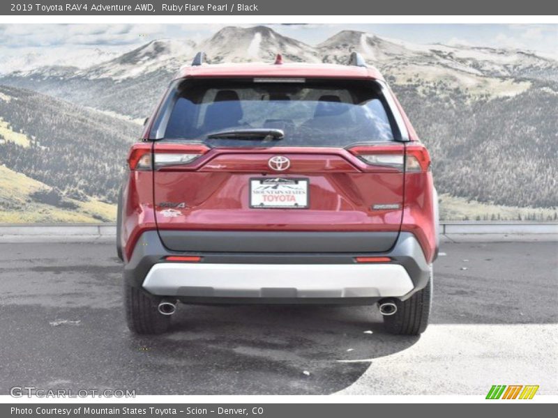 Ruby Flare Pearl / Black 2019 Toyota RAV4 Adventure AWD
