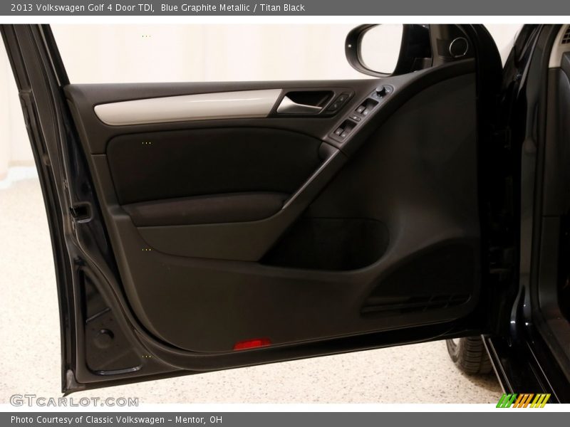 Blue Graphite Metallic / Titan Black 2013 Volkswagen Golf 4 Door TDI