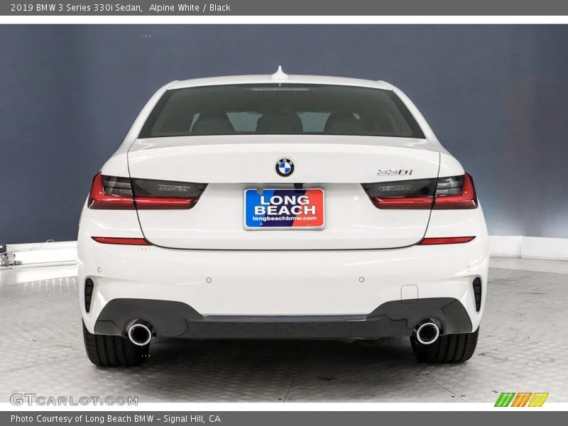 Alpine White / Black 2019 BMW 3 Series 330i Sedan