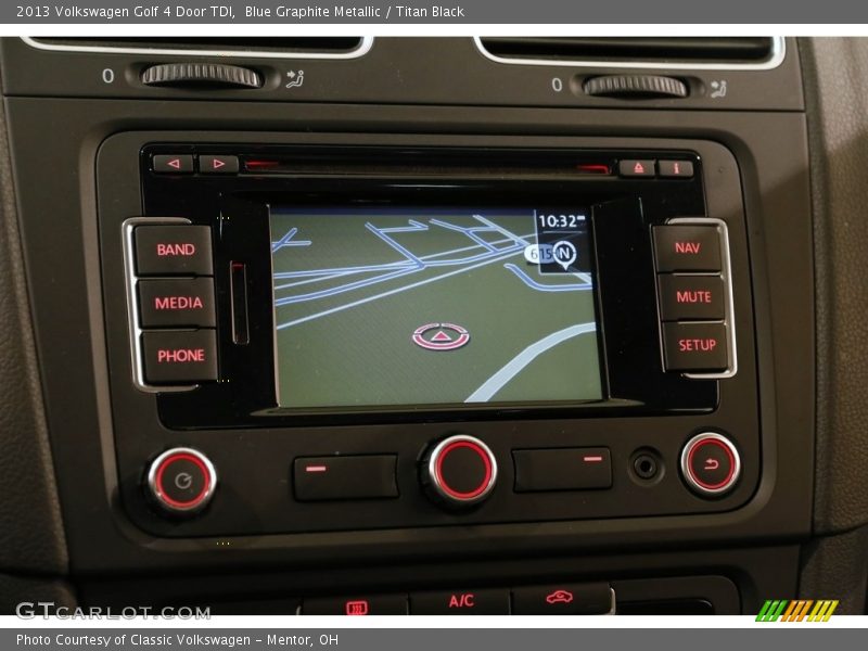 Blue Graphite Metallic / Titan Black 2013 Volkswagen Golf 4 Door TDI