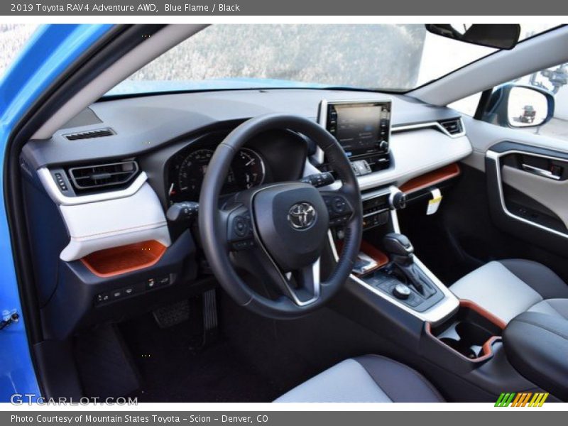 Blue Flame / Black 2019 Toyota RAV4 Adventure AWD