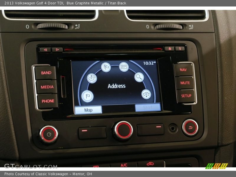 Blue Graphite Metallic / Titan Black 2013 Volkswagen Golf 4 Door TDI