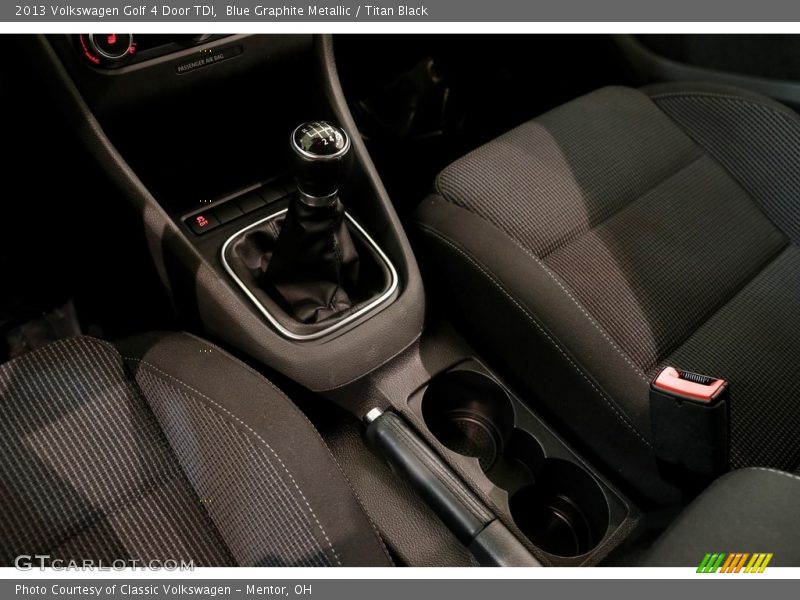 Blue Graphite Metallic / Titan Black 2013 Volkswagen Golf 4 Door TDI