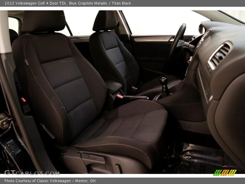Blue Graphite Metallic / Titan Black 2013 Volkswagen Golf 4 Door TDI