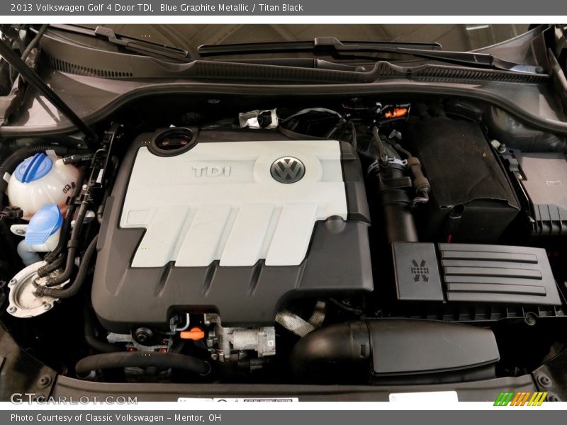 Blue Graphite Metallic / Titan Black 2013 Volkswagen Golf 4 Door TDI