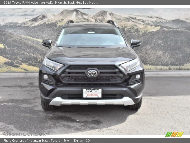 Midnight Black Metallic / Mocha 2019 Toyota RAV4 Adventure AWD