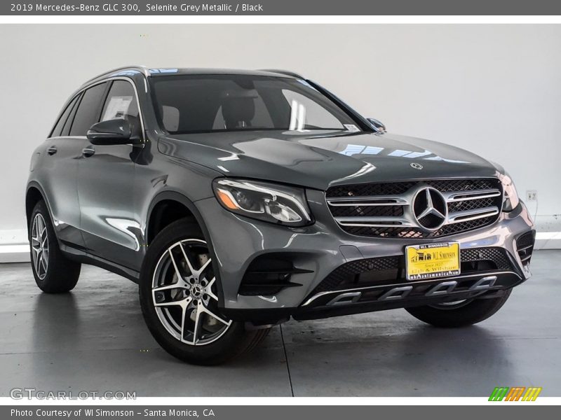 Selenite Grey Metallic / Black 2019 Mercedes-Benz GLC 300