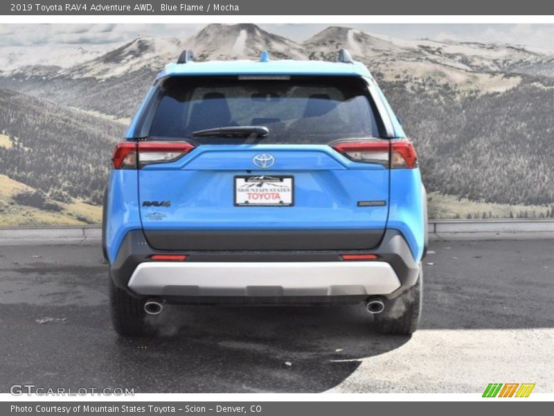 Blue Flame / Mocha 2019 Toyota RAV4 Adventure AWD