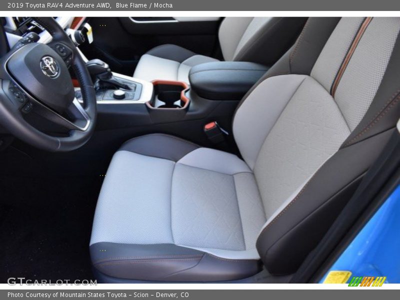 Blue Flame / Mocha 2019 Toyota RAV4 Adventure AWD