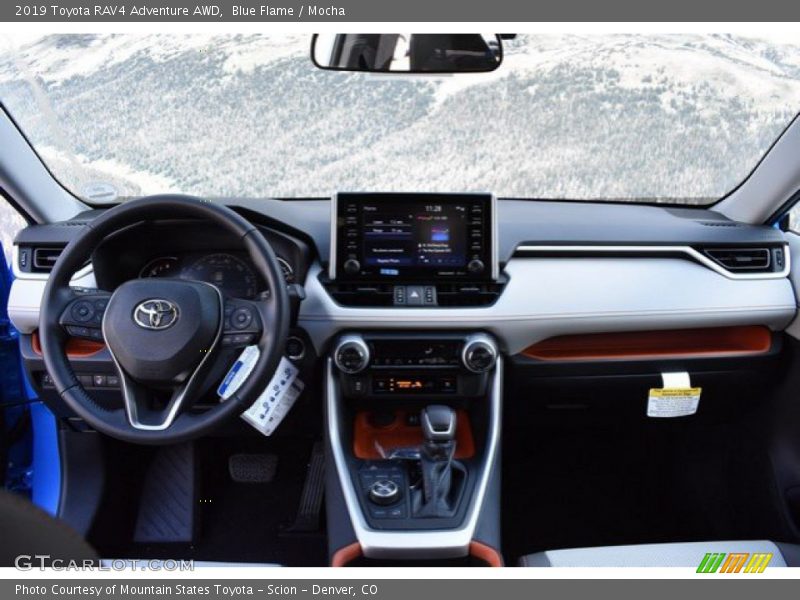 Blue Flame / Mocha 2019 Toyota RAV4 Adventure AWD