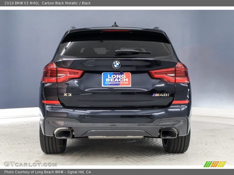 Carbon Black Metallic / Black 2019 BMW X3 M40i